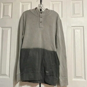 Men’s OUTPOST MAKERS cotton gray sweatshirt hoodie